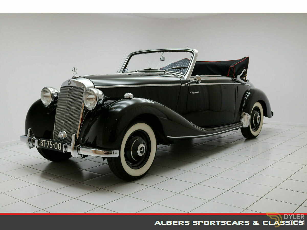 Classic 1952 Mercedes-Benz 170 S For Sale. Price 139 950 EUR