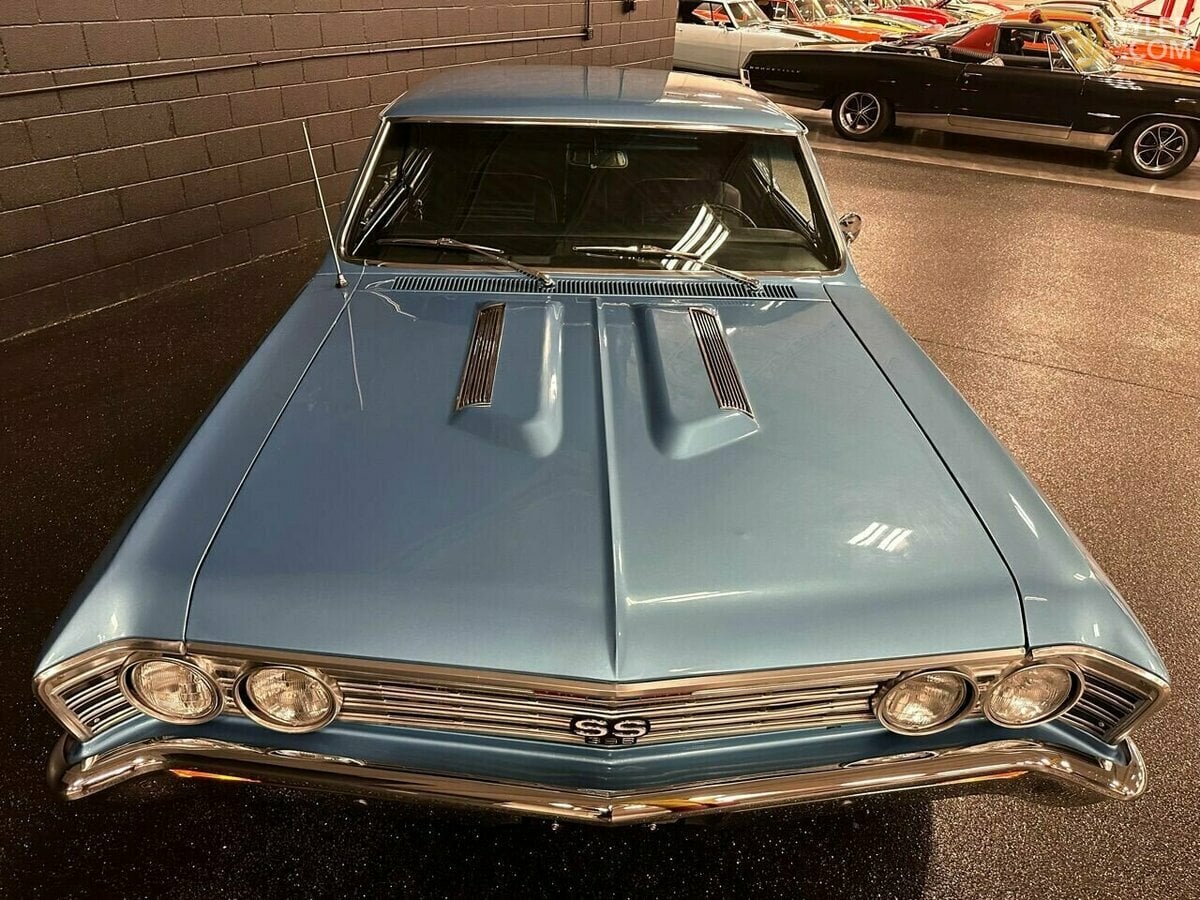 1967 Chevrolet Chevelle BIG BLOCK 396 4 SPEED MARINA BLUE, foto 6