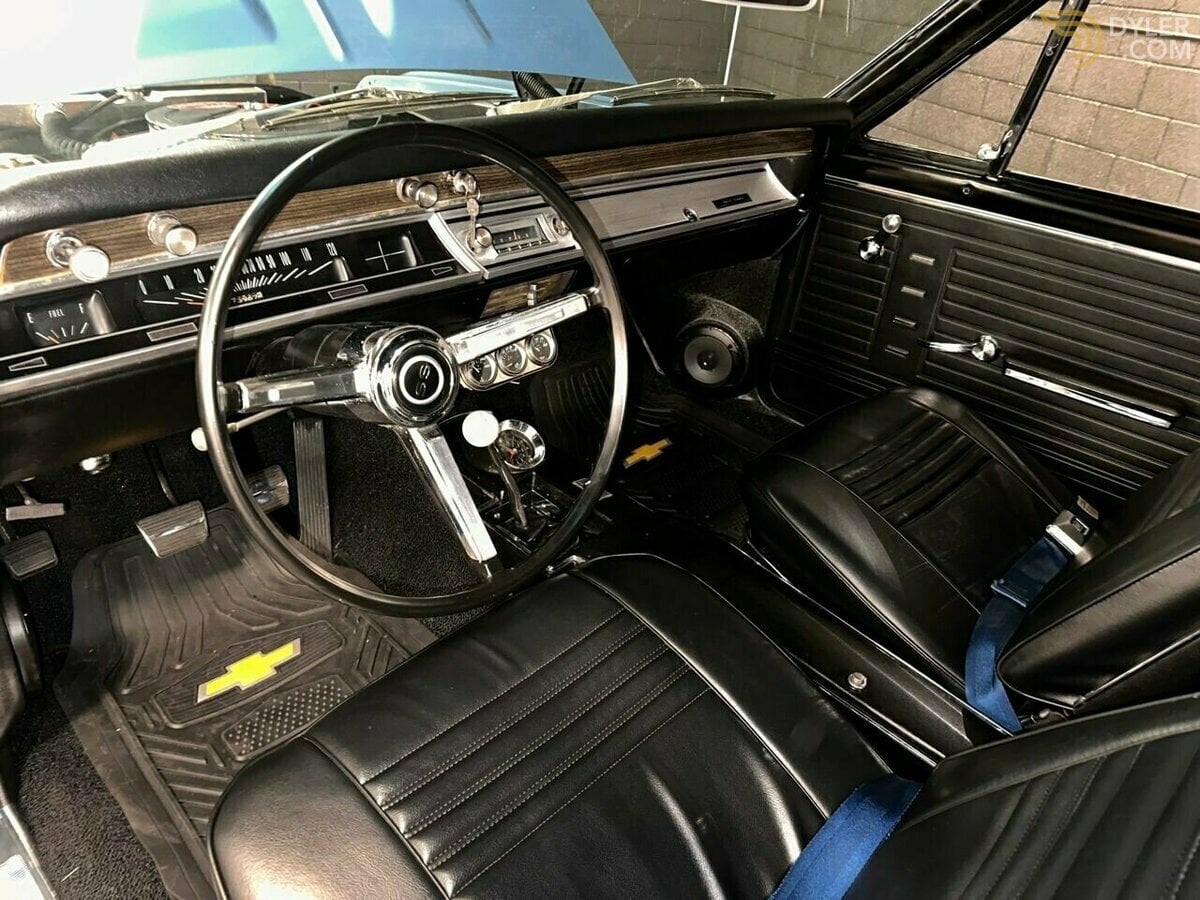 1967 Chevrolet Chevelle BIG BLOCK 396 4 SPEED MARINA BLUE, foto 8