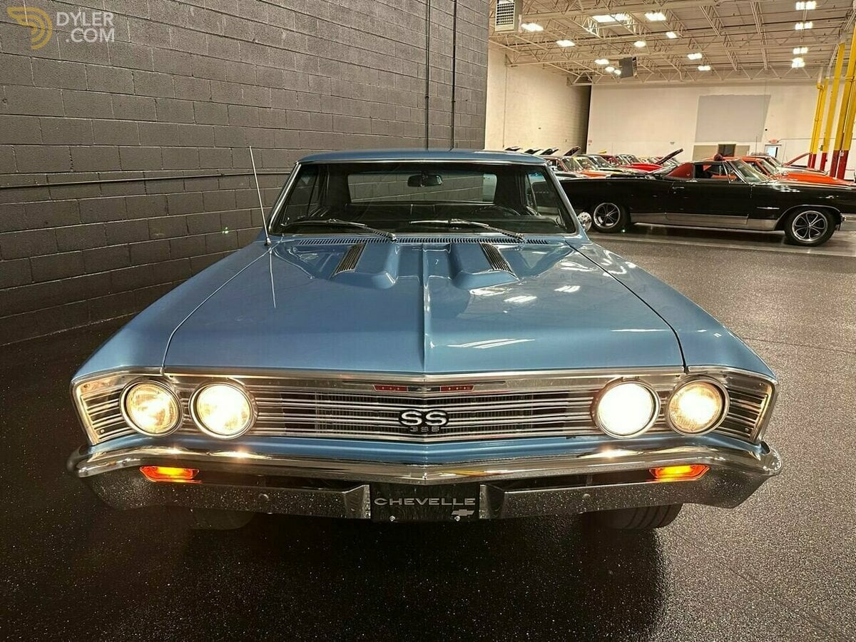 1967 Chevrolet Chevelle BIG BLOCK 396 4 SPEED MARINA BLUE, foto 7