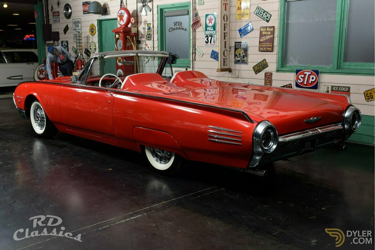 1961 Ford Thunderbird Bullet Bird convertible, foto 3