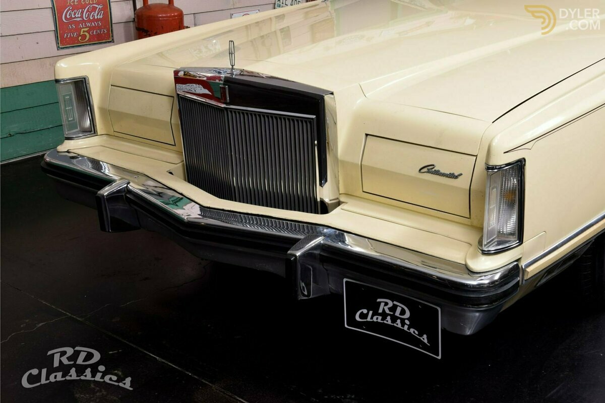 1979 Lincoln Continental Mark V 2D Coupe 6.6-liter V8, foto 6