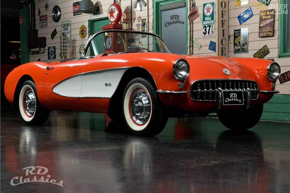 1957 Chevrolet Corvette Convertible Dual Quad, foto 4