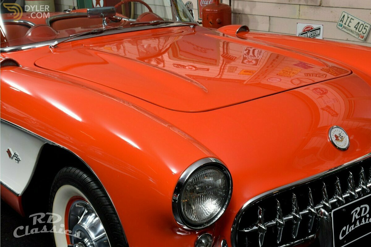 1957 Chevrolet Corvette Convertible Dual Quad, foto 7