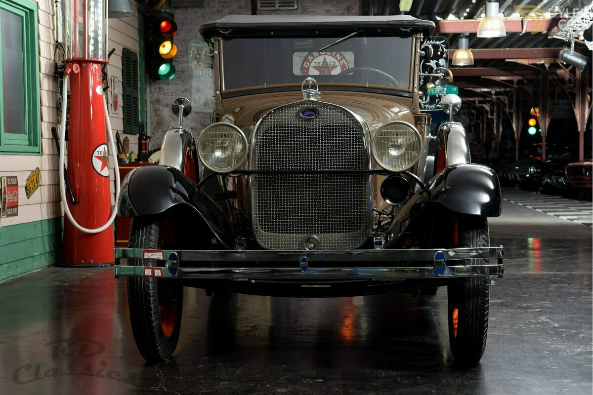 1929 Ford Model A Roadster Deluxe Convertible, foto 3