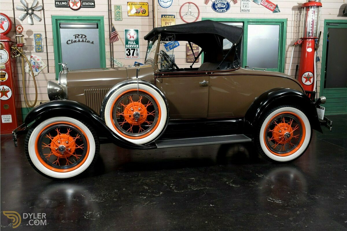 1929 Ford Model A Roadster Deluxe Convertible, foto 4