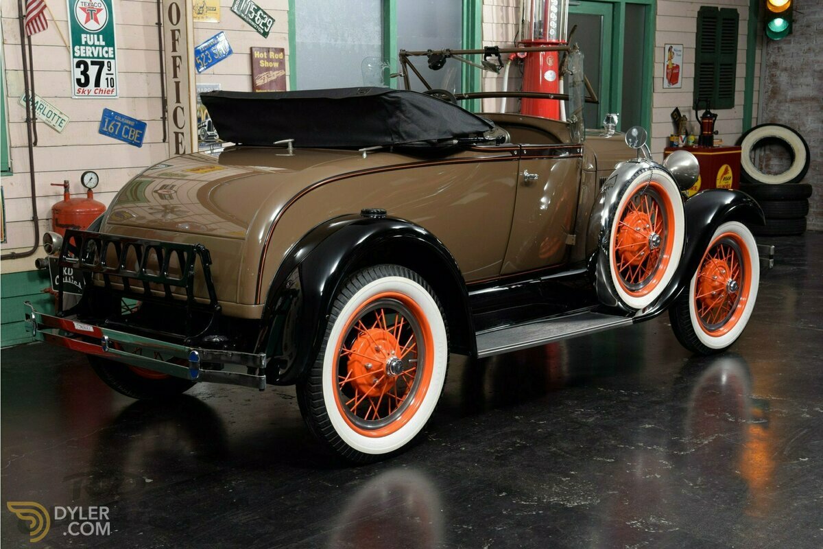 1929 Ford Model A Roadster Deluxe Convertible, foto 8