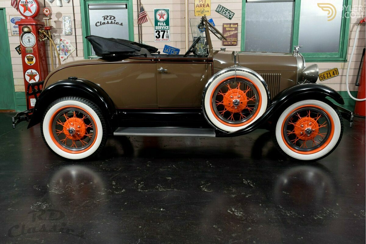 1929 Ford Model A Roadster Deluxe Convertible, foto 9