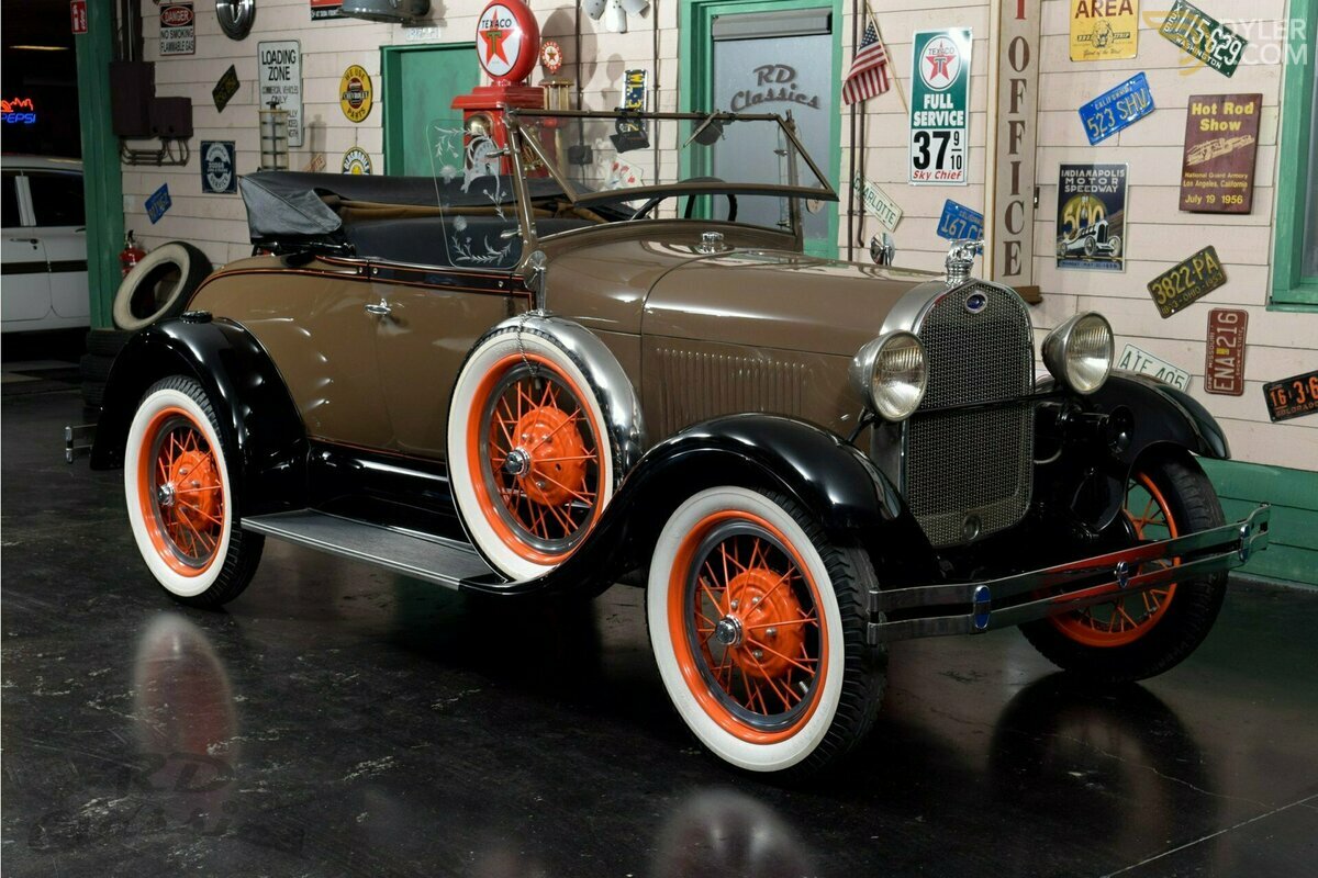 1929 Ford Model A Roadster Deluxe Convertible, foto 10