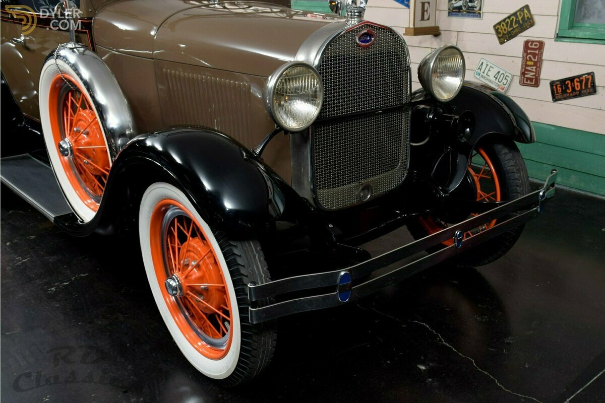 1929 Ford Model A Roadster Deluxe Convertible, foto 11