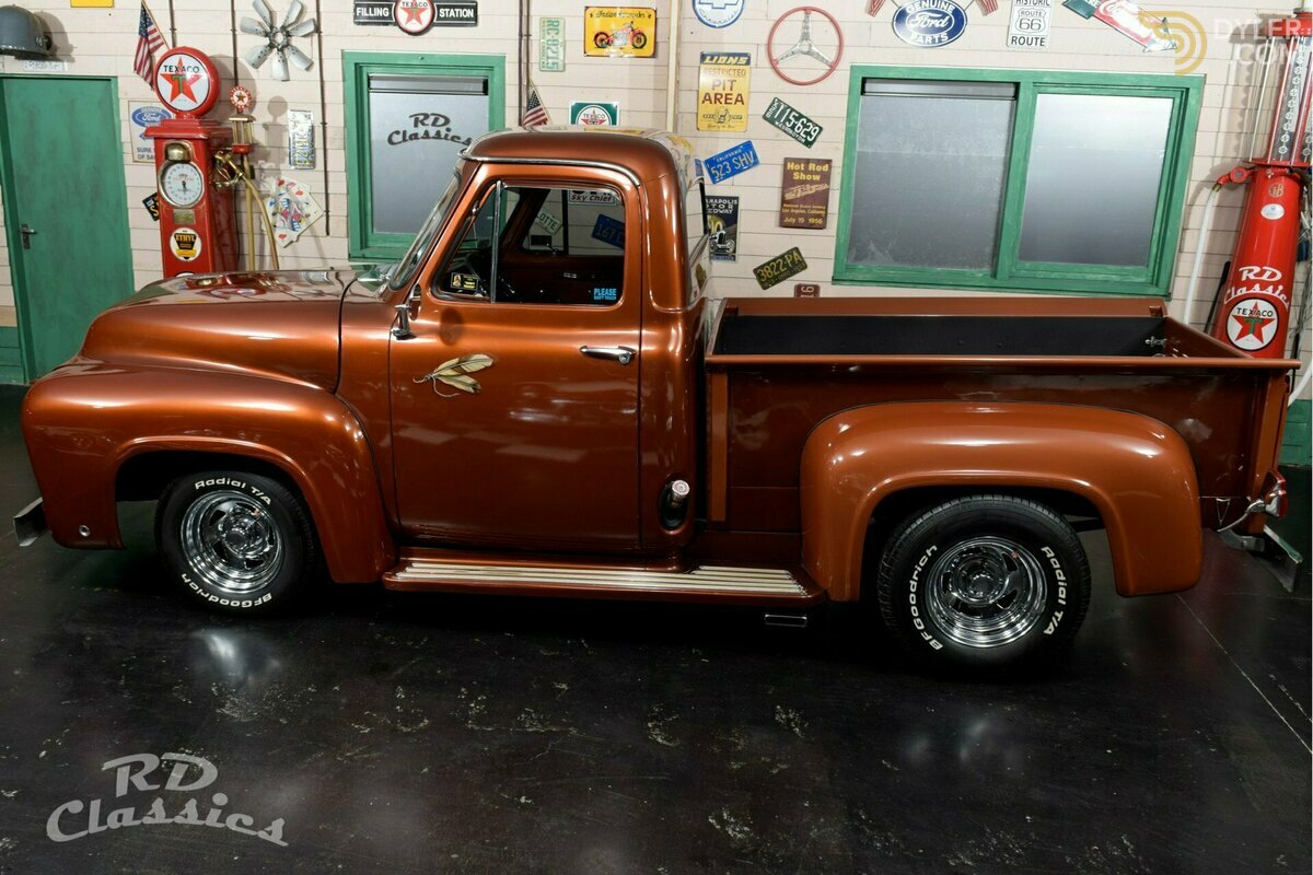 1955 Ford F-100 Stepside Custom Hot Rod Show Truck, foto 2