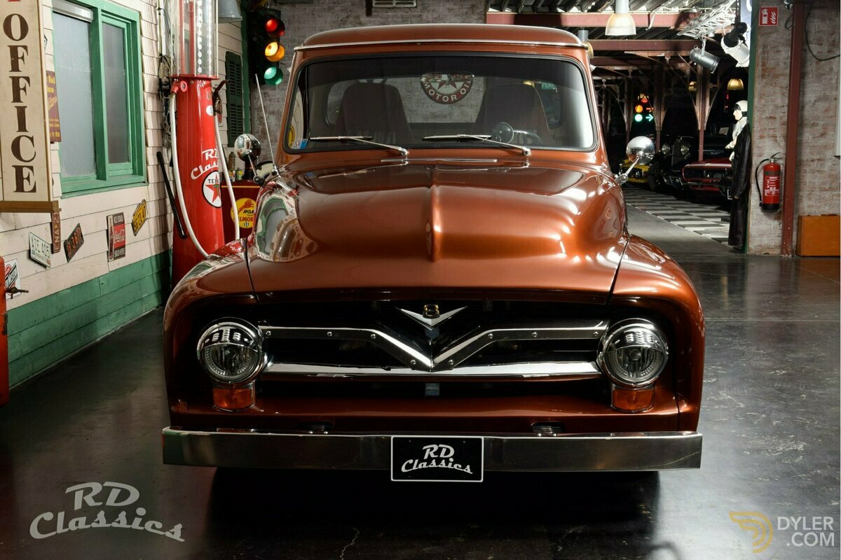 1955 Ford F-100 Stepside Custom Hot Rod Show Truck, foto 6