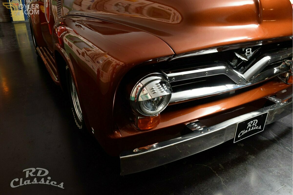 1955 Ford F-100 Stepside Custom Hot Rod Show Truck, foto 7
