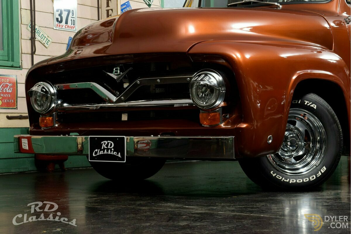 1955 Ford F-100 Stepside Custom Hot Rod Show Truck, foto 8