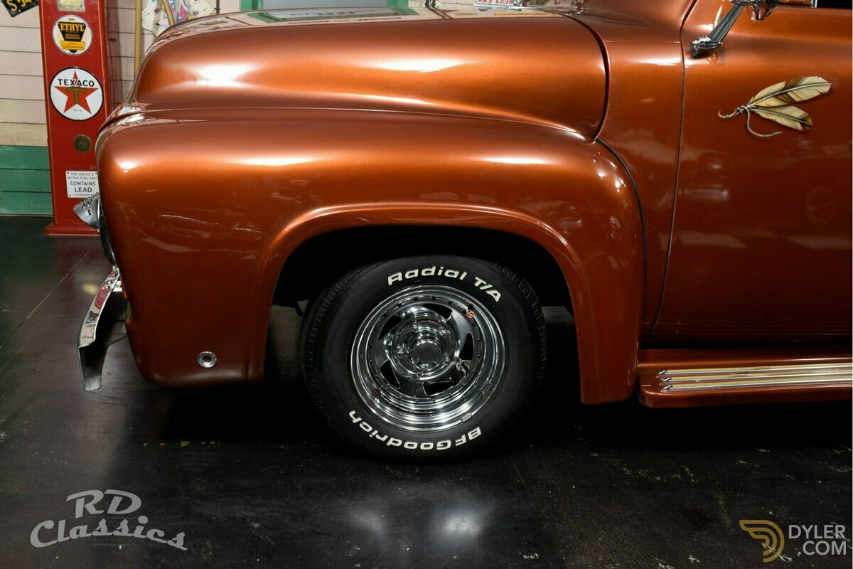 1955 Ford F-100 Stepside Custom Hot Rod Show Truck, foto 9
