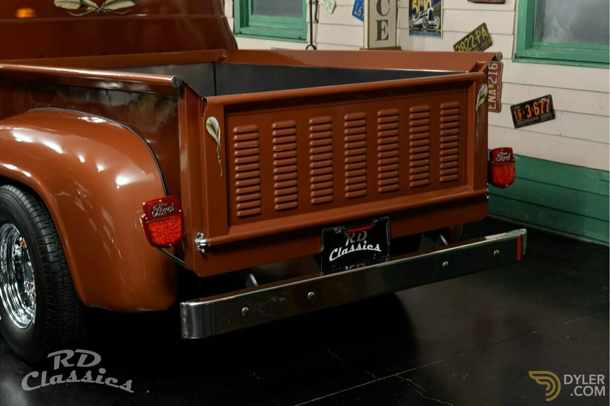 1955 Ford F-100 Stepside Custom Hot Rod Show Truck, foto 10