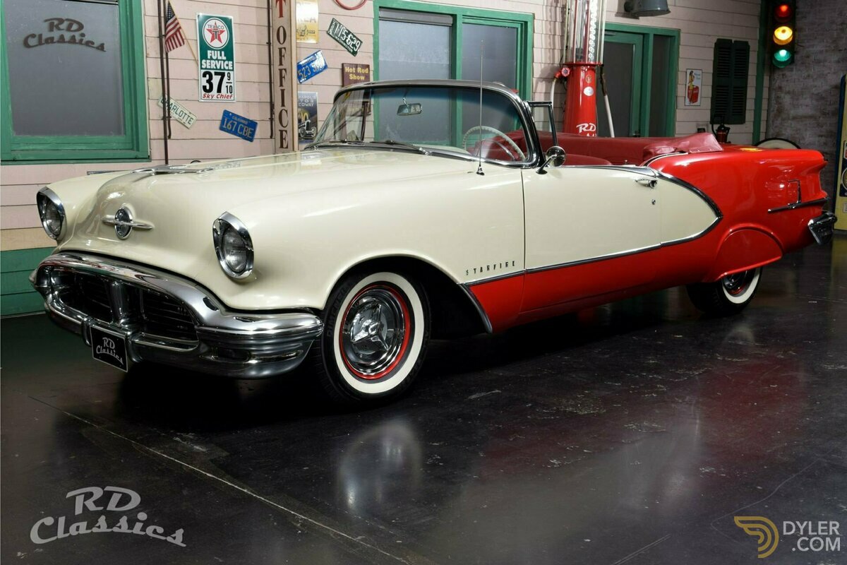 1956 Oldsmobile 98 Starfire Convertible, foto 2