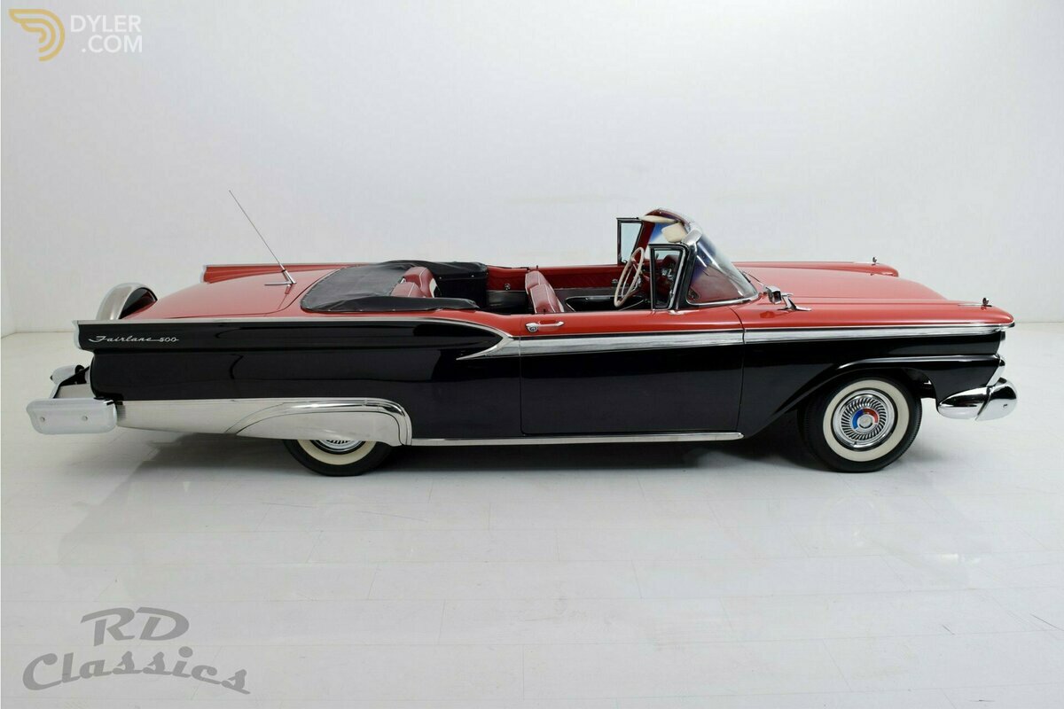 1959 Ford Fairlane Galaxie 500 Sunliner, foto 9
