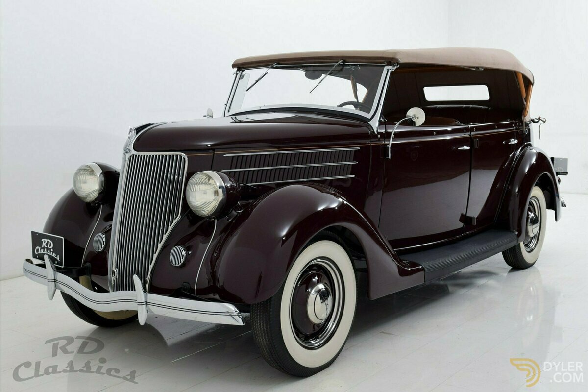 1936 Ford Deluxe Phaeton Convertible, foto 1