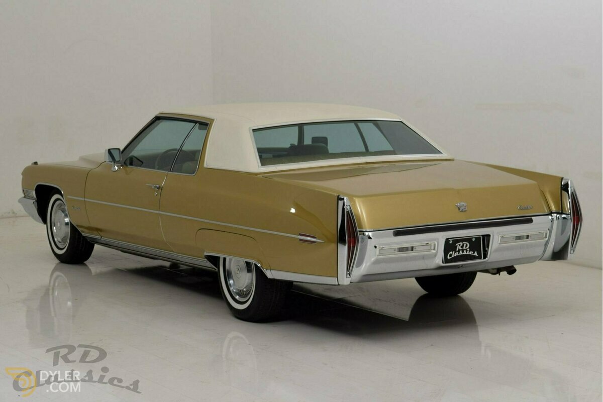 1971 Cadillac DeVille 2-Door Hardtop Coupe One Owner Car, foto 3