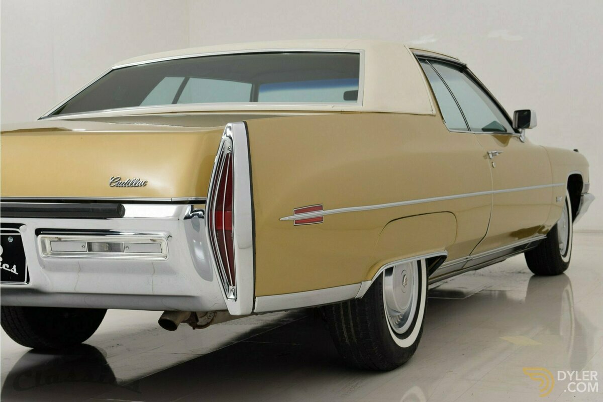 1971 Cadillac DeVille 2-Door Hardtop Coupe One Owner Car, foto 5