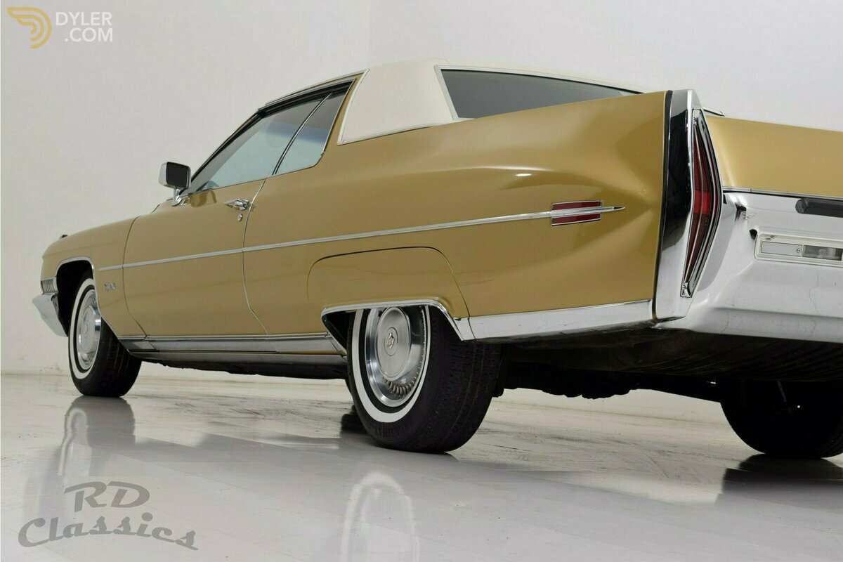 1971 Cadillac DeVille 2-Door Hardtop Coupe One Owner Car, foto 7