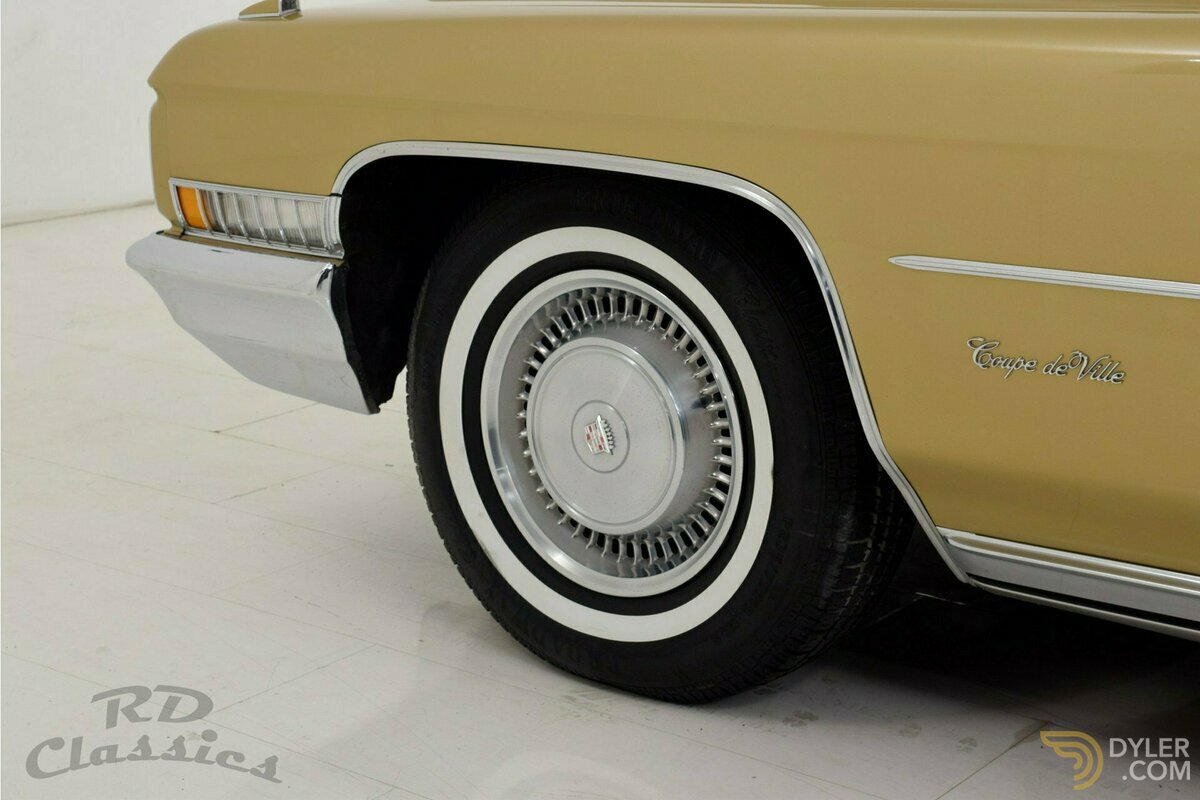 1971 Cadillac DeVille 2-Door Hardtop Coupe One Owner Car, foto 10