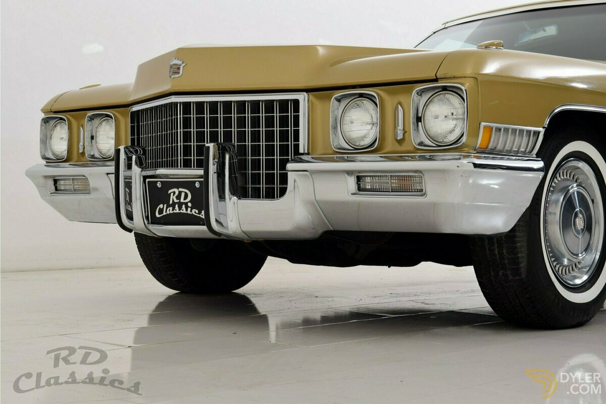 1971 Cadillac DeVille 2-Door Hardtop Coupe One Owner Car, foto 12