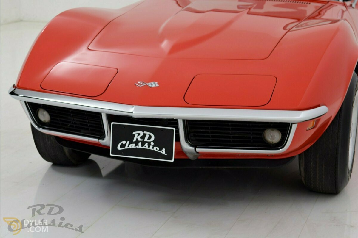 1969 Chevrolet Corvette C3 Convertible Monza Red, foto 9