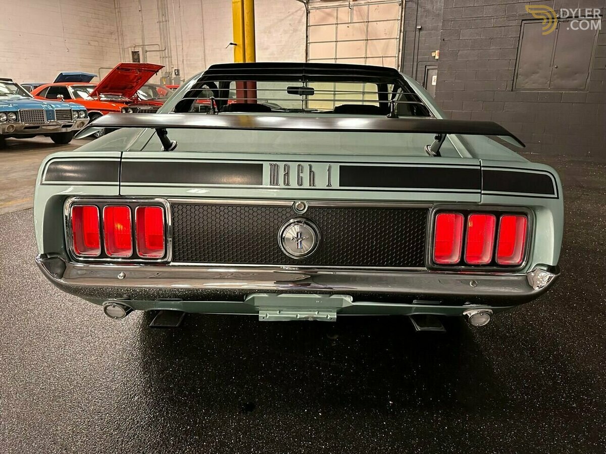 1970 Ford Mustang MACH 1 M CODE 351ci C6 SHAKER HOOD RESTORED!, foto 6