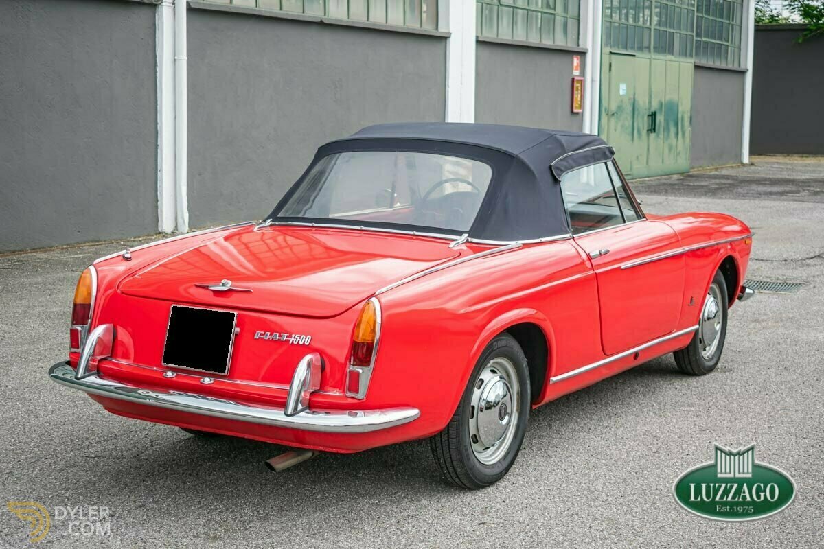 1964 Fiat 1500 Cabriolet, foto 9
