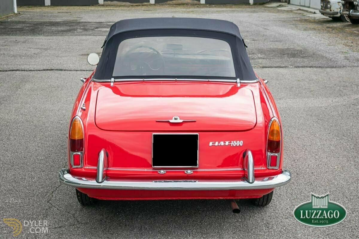 1964 Fiat 1500 Cabriolet, foto 11
