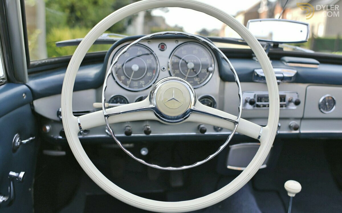 1958 Mercedes-Benz 190 SL Covertible with original hardtop, foto 11
