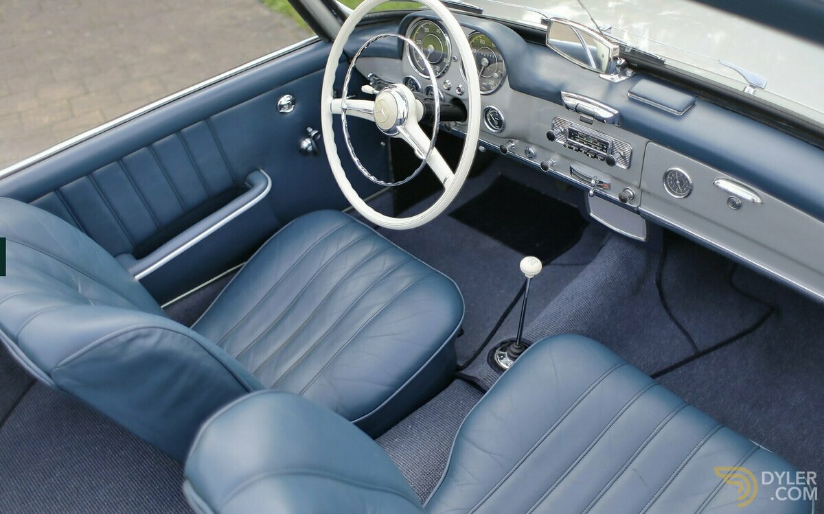1958 Mercedes-Benz 190 SL Covertible with original hardtop, foto 12