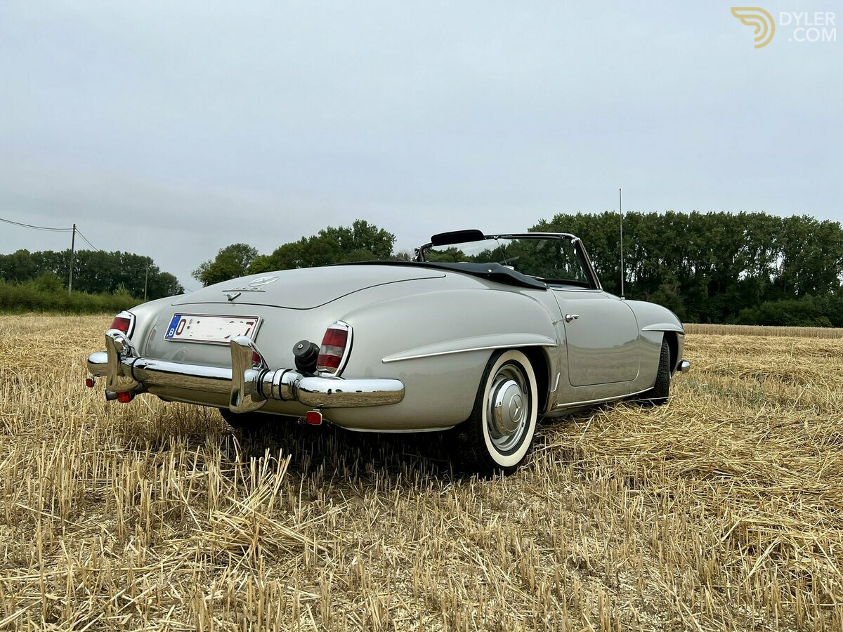 1958 Mercedes-Benz 190 SL Covertible with original hardtop, foto 6