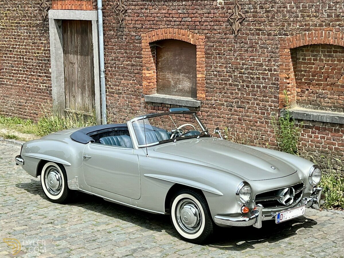 1958 Mercedes-Benz 190 SL Covertible with original hardtop, foto 1