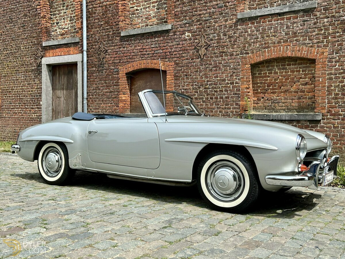 1958 Mercedes-Benz 190 SL Covertible with original hardtop, foto 2
