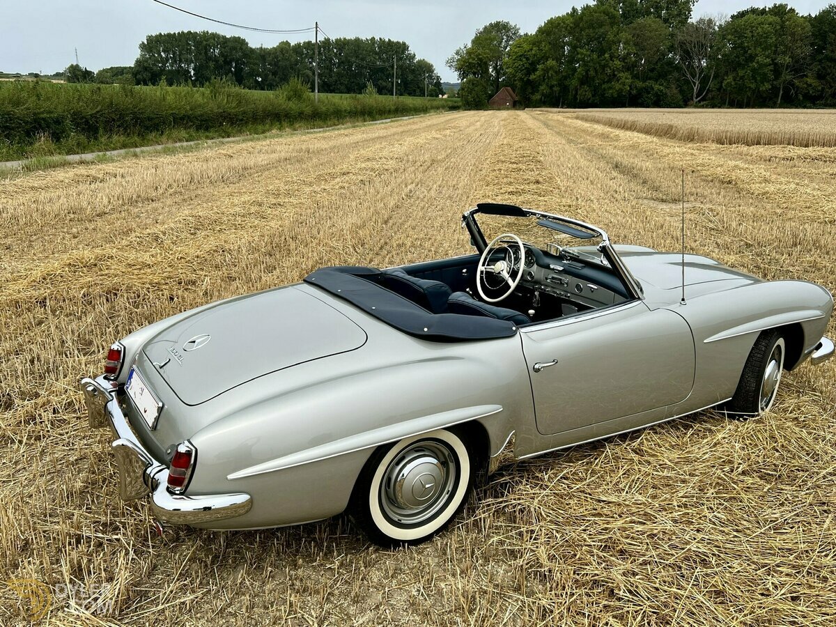 1958 Mercedes-Benz 190 SL Covertible with original hardtop, foto 8