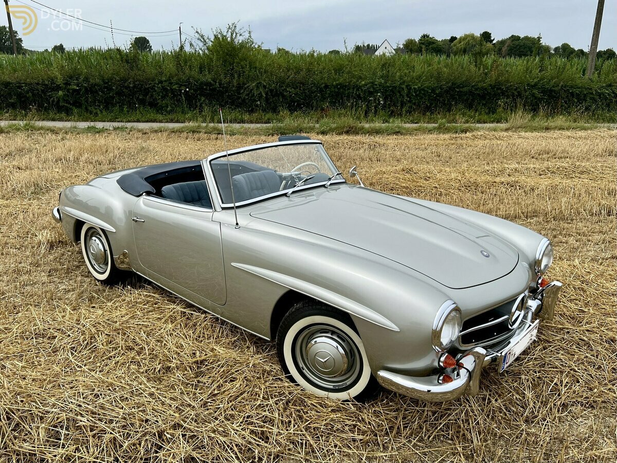 1958 Mercedes-Benz 190 SL Covertible with original hardtop, foto 9