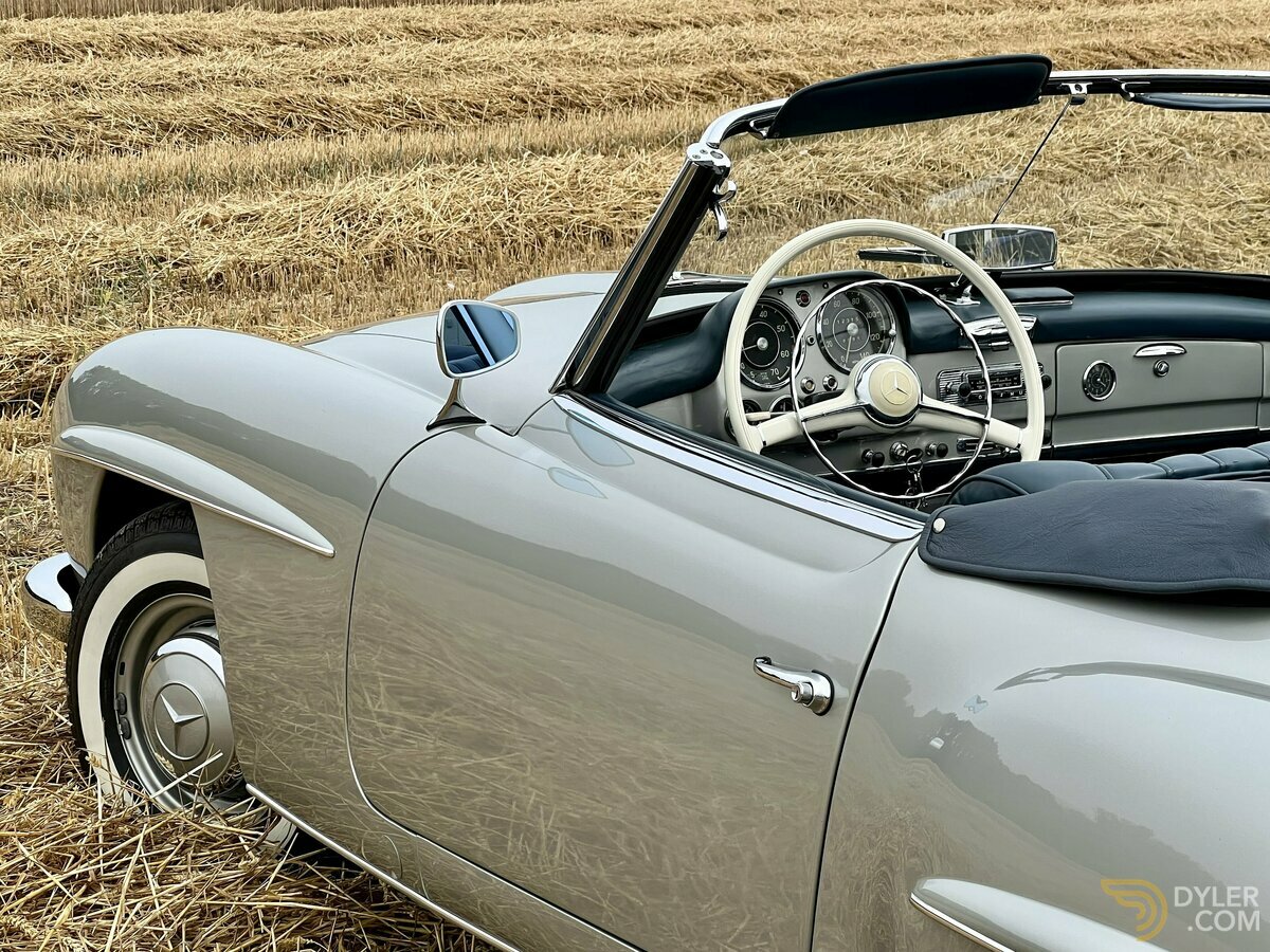 1958 Mercedes-Benz 190 SL Covertible with original hardtop, foto 10