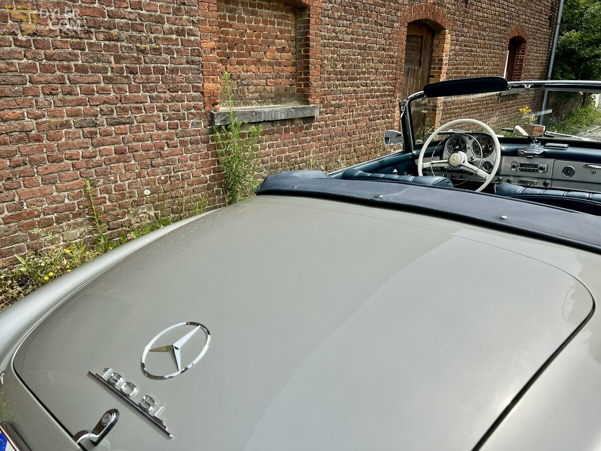 1958 Mercedes-Benz 190 SL Covertible with original hardtop, foto 4