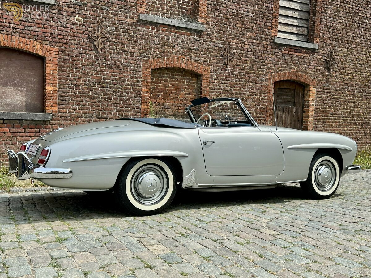 1958 Mercedes-Benz 190 SL Covertible with original hardtop, foto 3