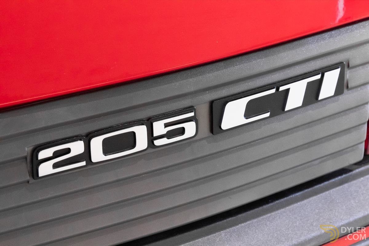 1990 Peugeot 205 CTi 1.6, foto 9