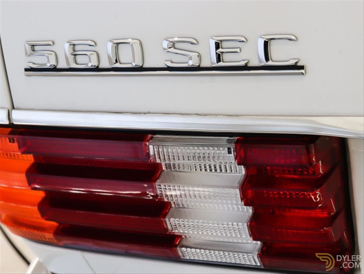 1988 Mercedes-Benz 560 SEC FH W126, foto 9