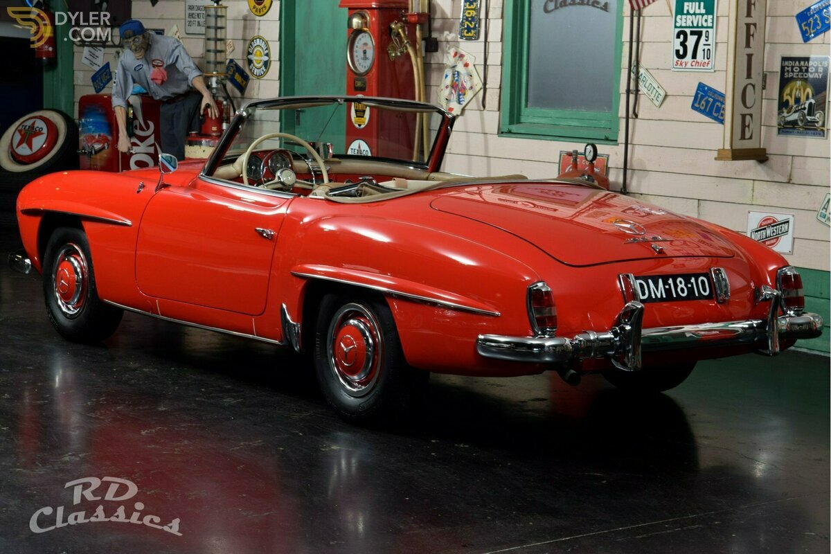 1956 Mercedes-Benz 190 SL Convertible W121, foto 3