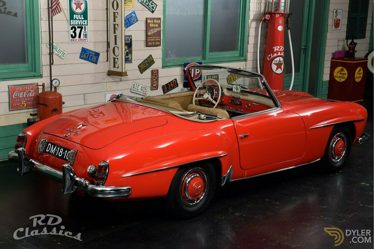 1956 Mercedes-Benz 190 SL Convertible W121, foto 5