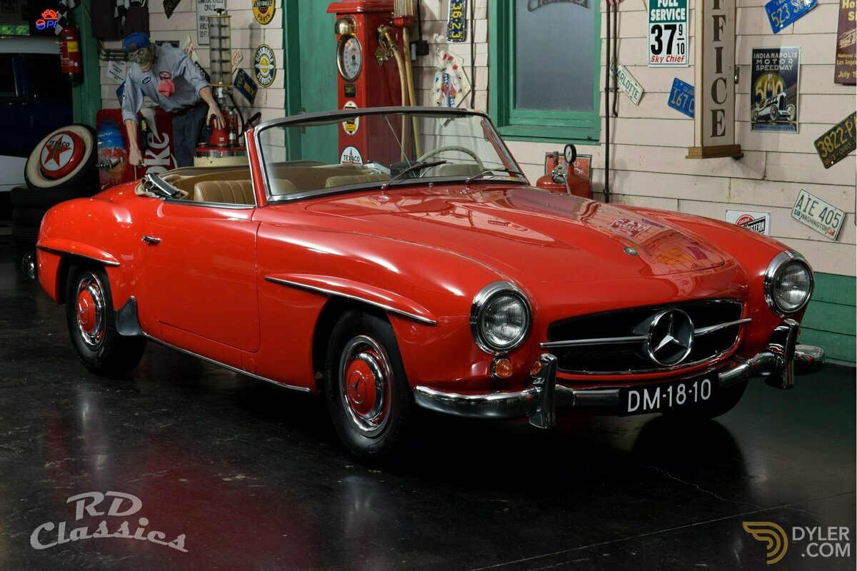 1956 Mercedes-Benz 190 SL Convertible W121, foto 6