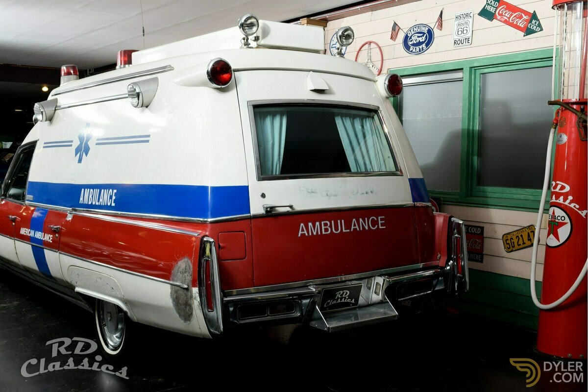 1975 Cadillac Fleetwood Ambulance Miller Hearse, foto 4