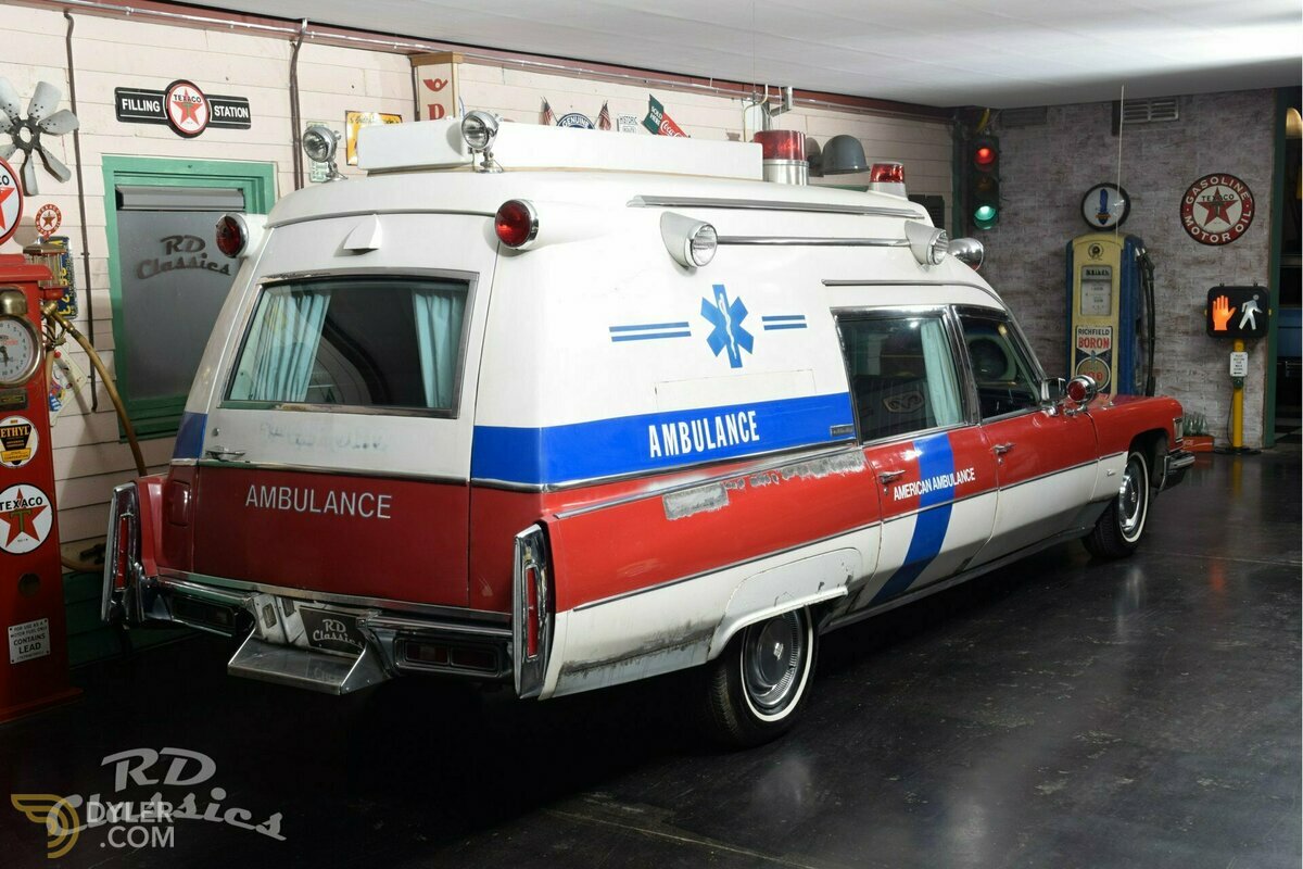 1975 Cadillac Fleetwood Ambulance Miller Hearse, foto 5