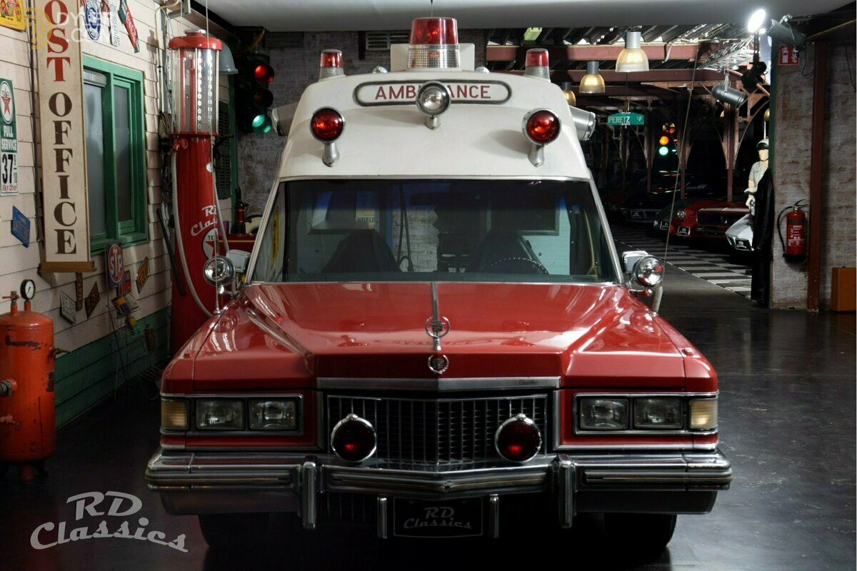 1975 Cadillac Fleetwood Ambulance Miller Hearse, foto 8